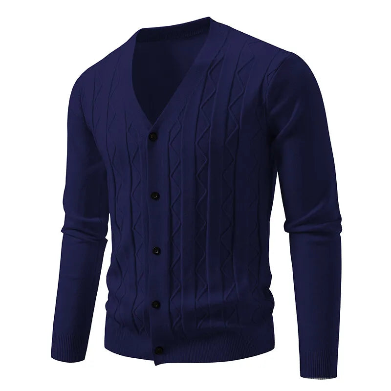 Men's Knit Cardigan Sweater | Tailored Smart Casual Layering 7