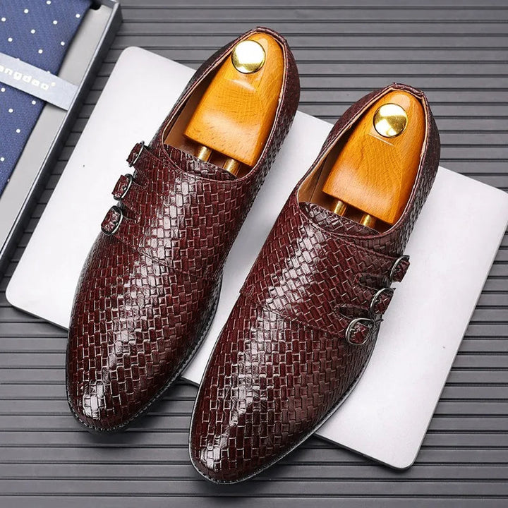 Men's Knit Leather Oxfords | Refined Comfort and Class 5