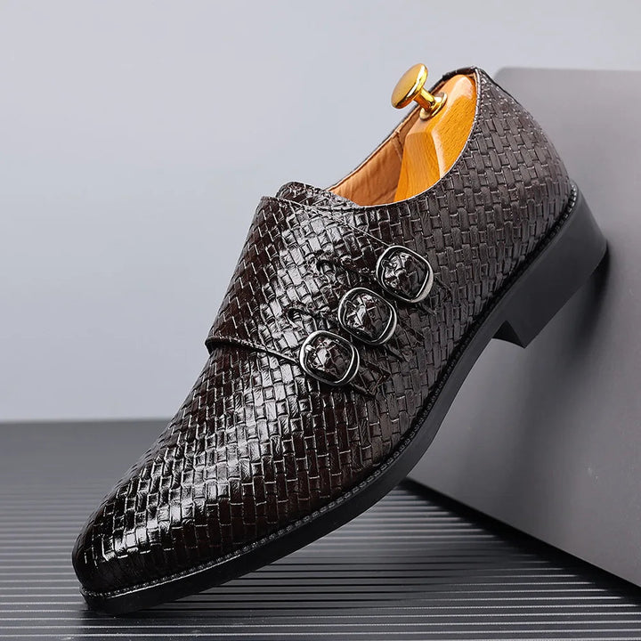 Men's Knit Leather Oxfords | Refined Comfort and Class 8