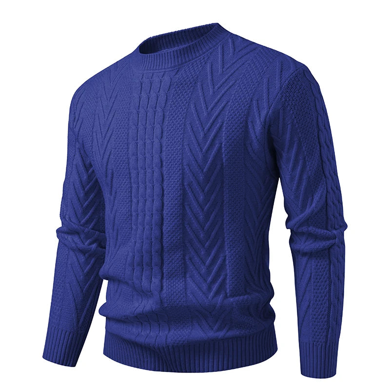 Men's Knit Pullover Sweater | Soft Touch Slim Fit Design 2