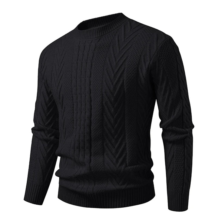 Men's Knit Pullover Sweater | Soft Touch Slim Fit Design 5
