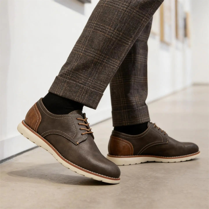 Men's Leather Casual Shoes | Stylish All-Day Comfort Fit 0