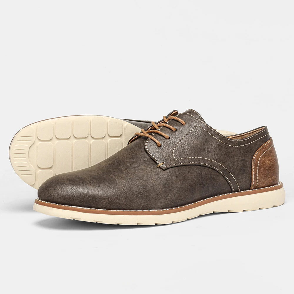 Men's Leather Casual Shoes | Stylish All-Day Comfort Fit 1