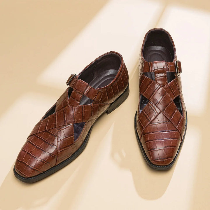 Men's Leather Gladiator Sandals | Stylish All-Day Comfort Fit 2