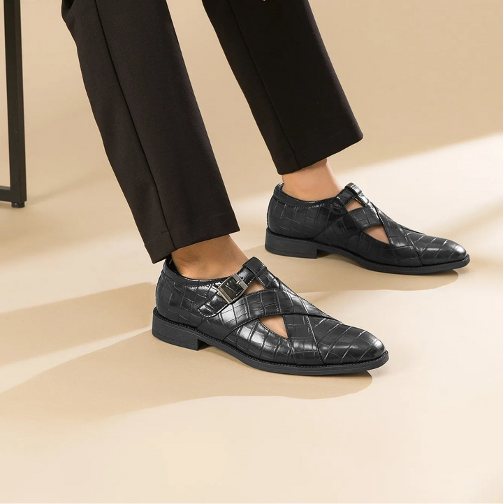 Men's Leather Gladiator Sandals | Stylish All-Day Comfort Fit 3