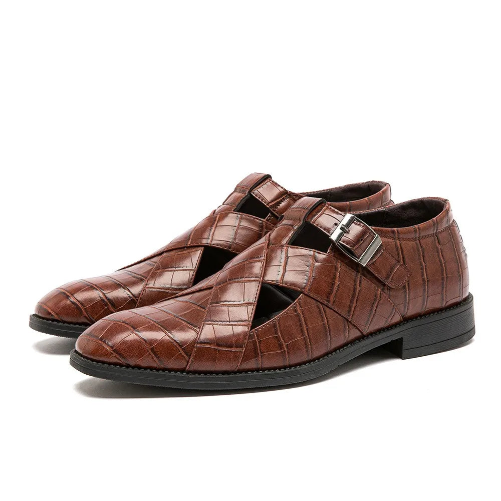 Men's Leather Gladiator Sandals | Stylish All-Day Comfort Fit 6