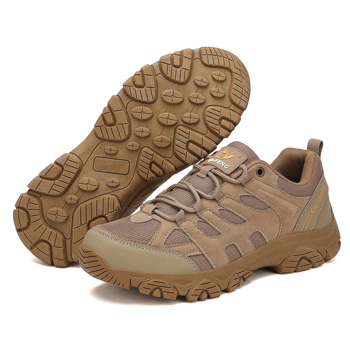 Men's Leather Mountain Sneakers | Durable All-Day Comfort Trail Fit 2
