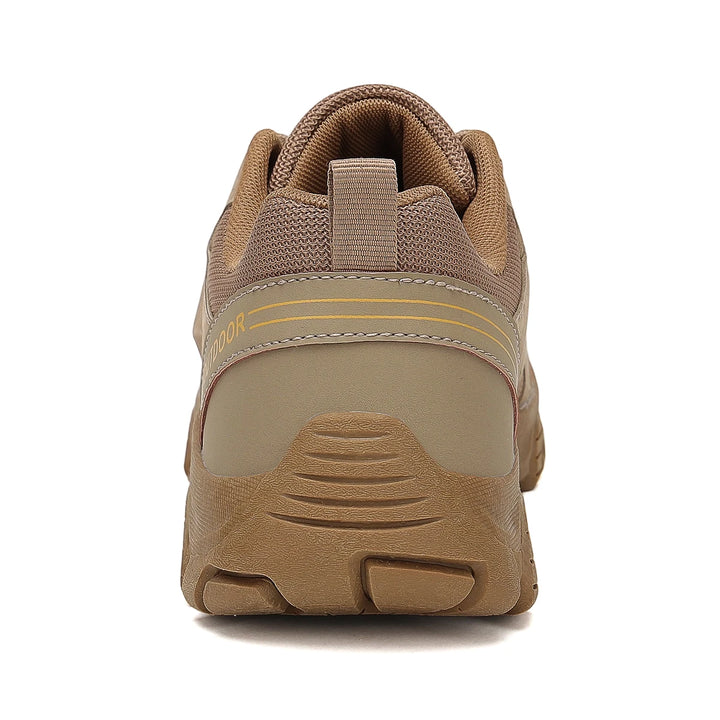 Men's Leather Mountain Sneakers | Durable All-Day Comfort Trail Fit 5