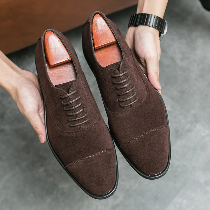 Men's Leather Oxford Shoes | Elegant All-Day Comfort Fit 0
