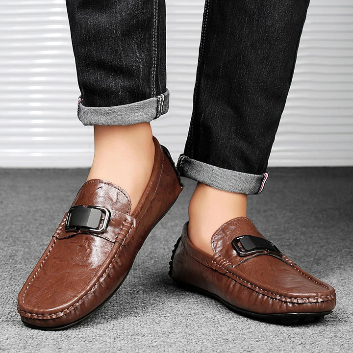 Men's Leather Penny Loafers | Classic Handmade Comfort Design 3