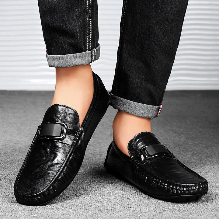 Men's Leather Penny Loafers | Classic Handmade Comfort Design 5