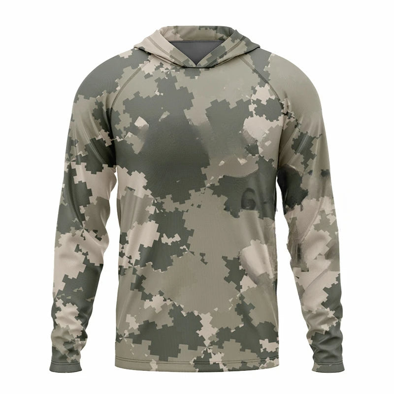 Men's Lightweight Camo Hoodie | Tactical All-Day Comfort Fit 0
