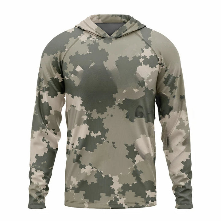 Men's Lightweight Camo Hoodie | Tactical All-Day Comfort Fit 0
