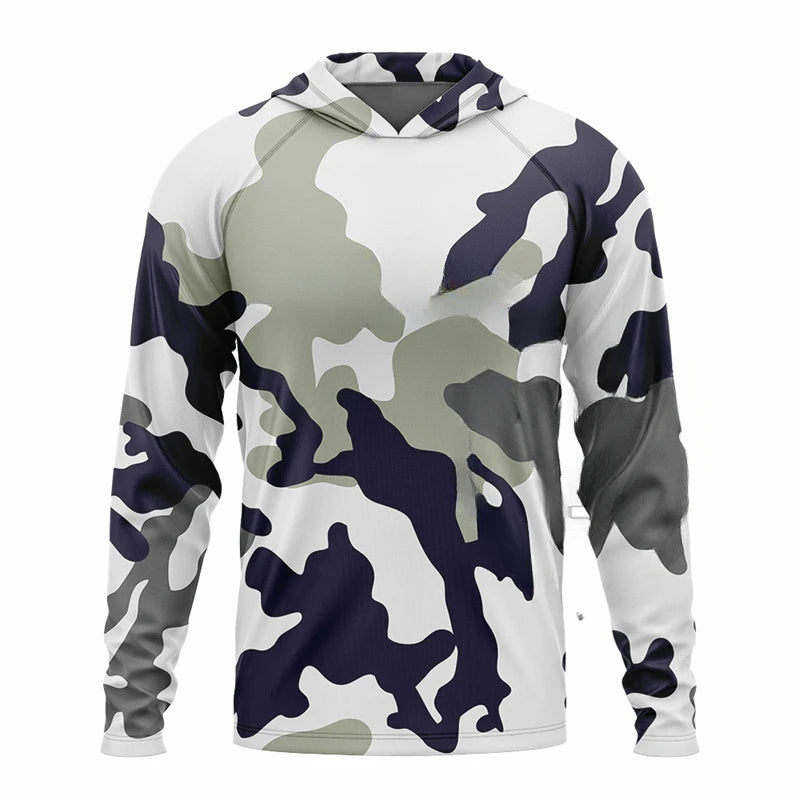 Men's Lightweight Camo Hoodie | Tactical All-Day Comfort Fit 4