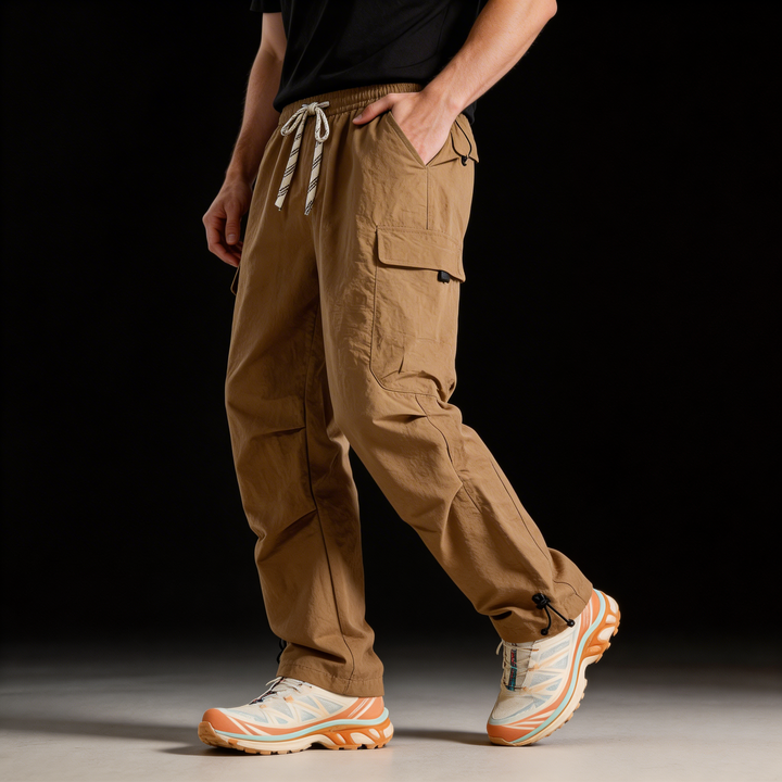 Men's Lightweight Cargo Pants | Structured Outdoor Comfort Fit 1