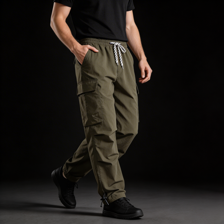 Men's Lightweight Cargo Pants | Structured Outdoor Comfort Fit 2