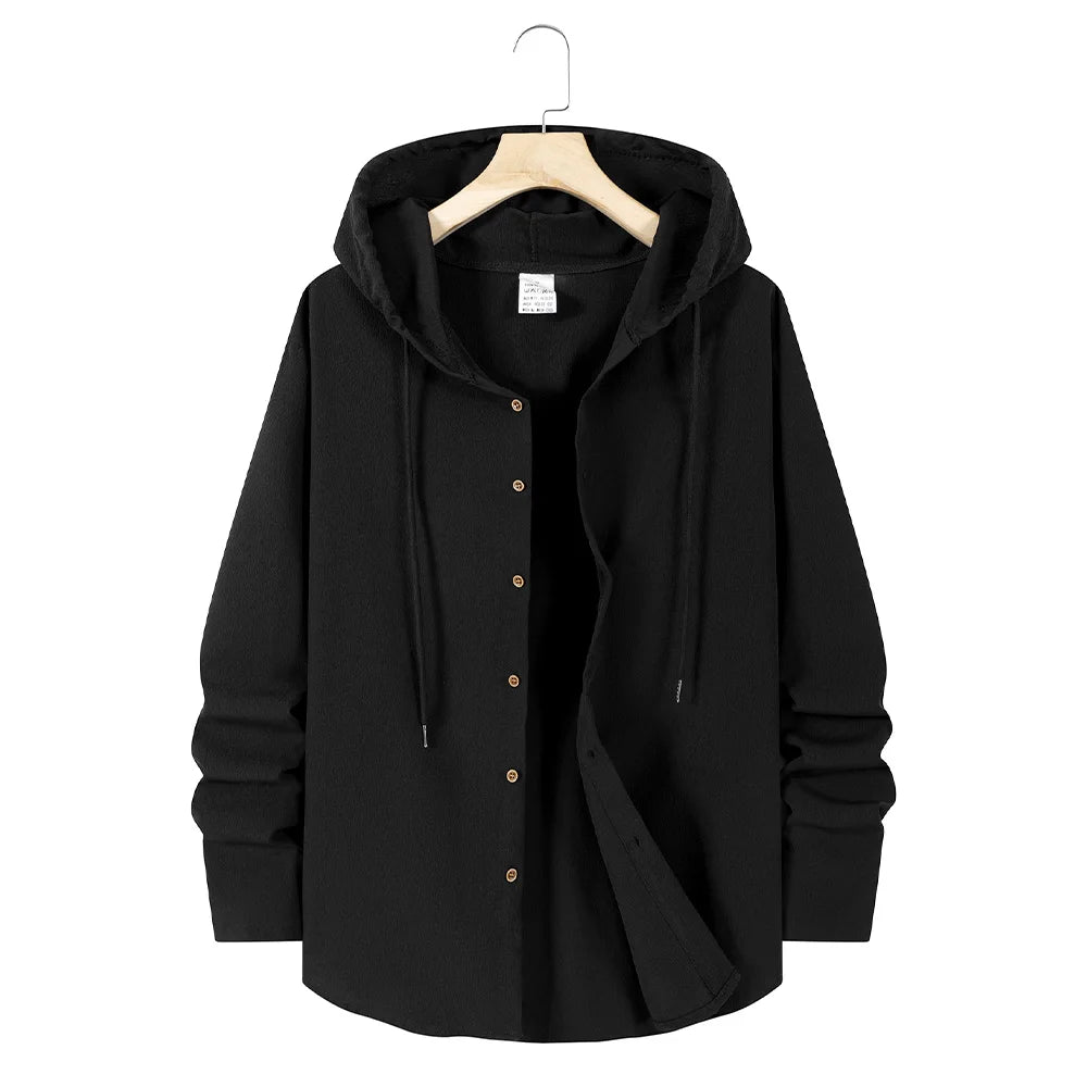 Men's Lightweight Hooded Shirt | Casual Summer Comfort Fit 2