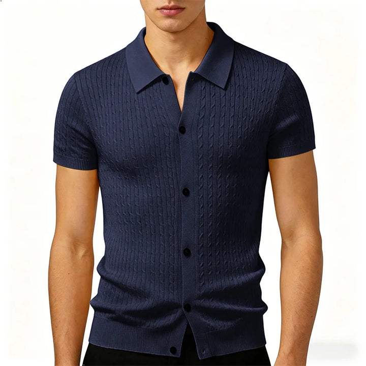 Men's Lightweight Knit Cardigan | Stylish Slim Fit Summer Essential 9