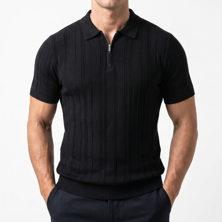 Men's Lightweight Knit Polo Shirt | Classic England-Inspired Summer Style 2