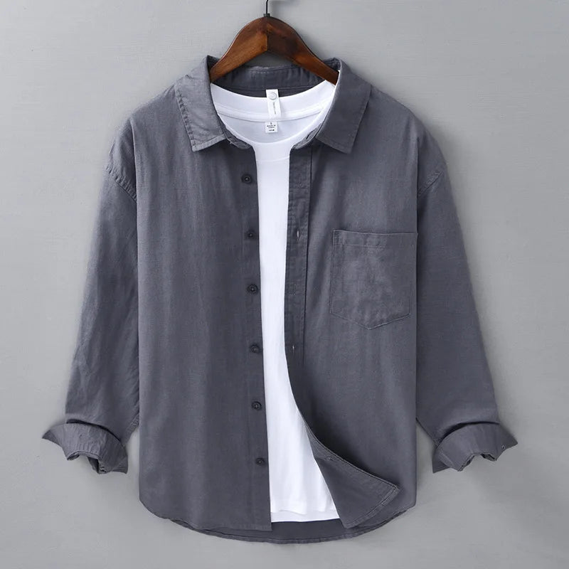 Men's Lightweight Linen Shirt | Timeless Summer Elegance 2