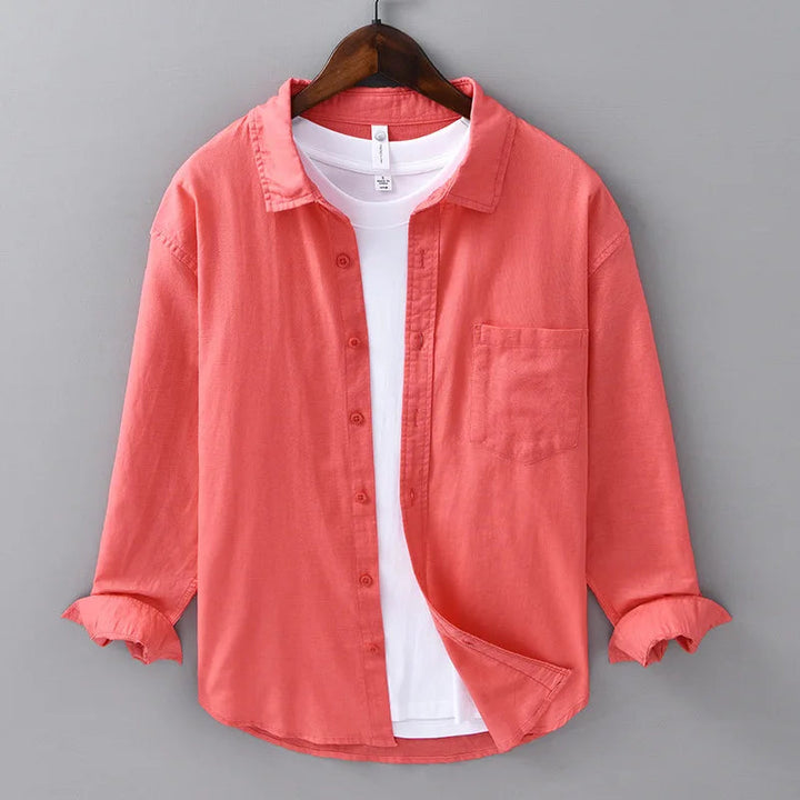 Men's Lightweight Linen Shirt | Timeless Summer Elegance 3