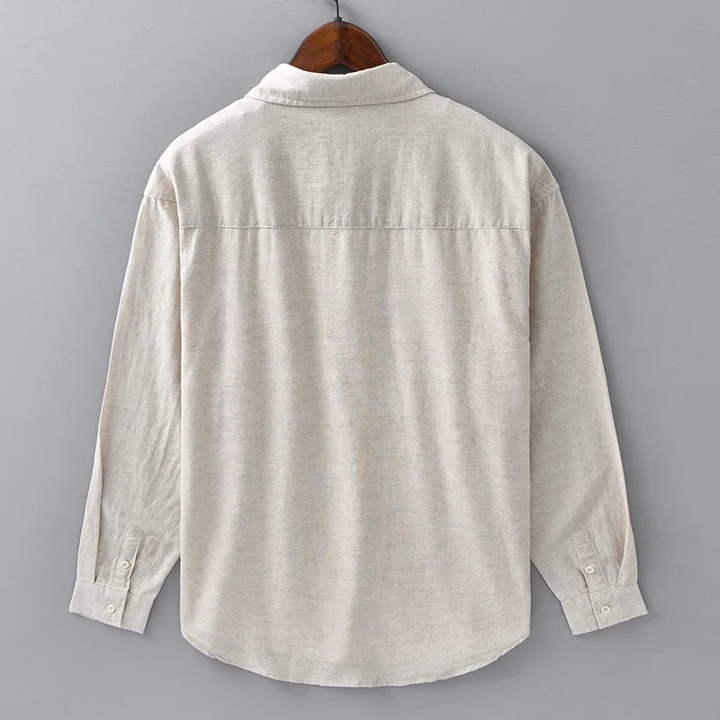 Men's Lightweight Linen Shirt | Timeless Summer Elegance 5