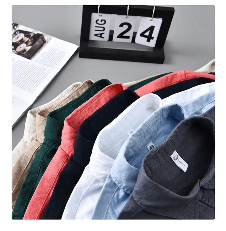 Men's Lightweight Linen Shirt | Timeless Summer Elegance 6
