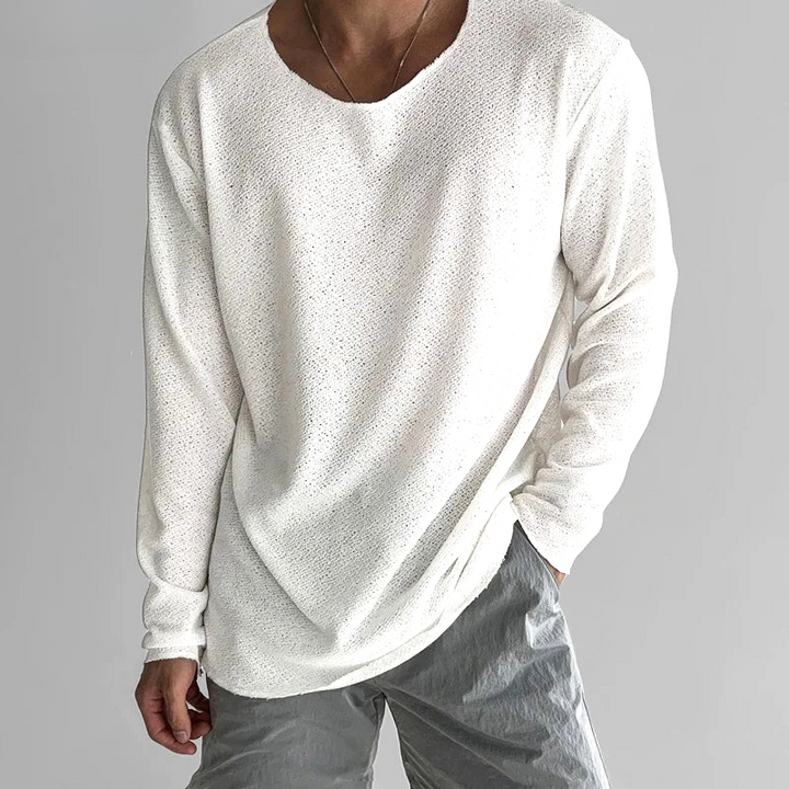 Men's Lightweight Long-Sleeve Tee | Effortless All-Day Comfort Fit 1