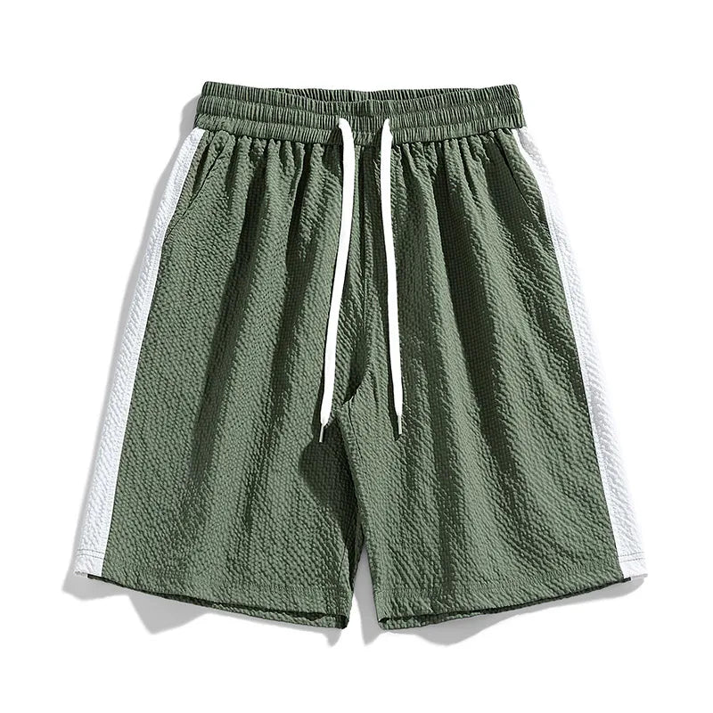 Men's Lightweight Polyester Beach Shorts | Breathable Summer Comfort Fit 8