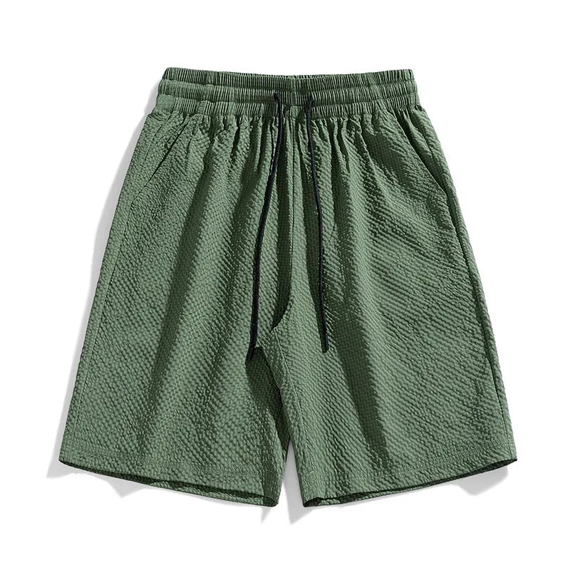 Men's Lightweight Polyester Beach Shorts | Breathable Summer Comfort Fit 9