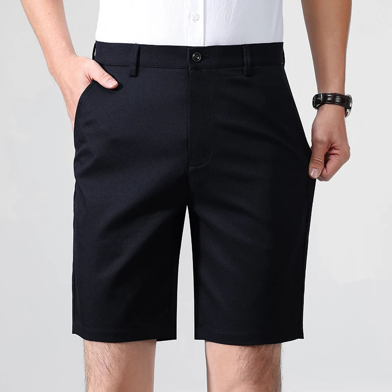 Men's Lightweight Stretch Bermuda Shorts | Versatile Quick-Dry Comfort Fit