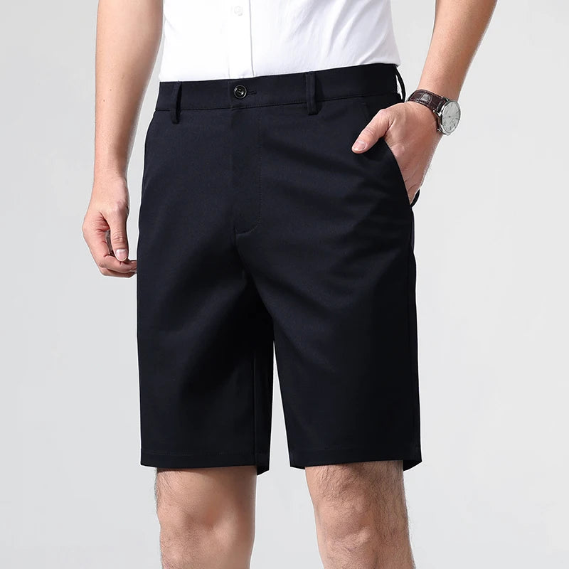 Men's Lightweight Stretch Bermuda Shorts | Versatile Quick-Dry Comfort Fit