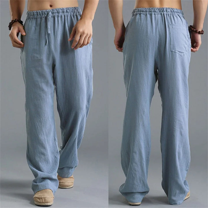Men's Linen Casual Pants | Breathable Summer Comfort Fit