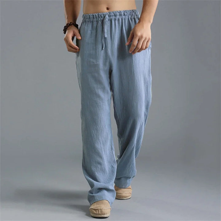 Men's Linen Casual Pants | Breathable Summer Comfort Fit