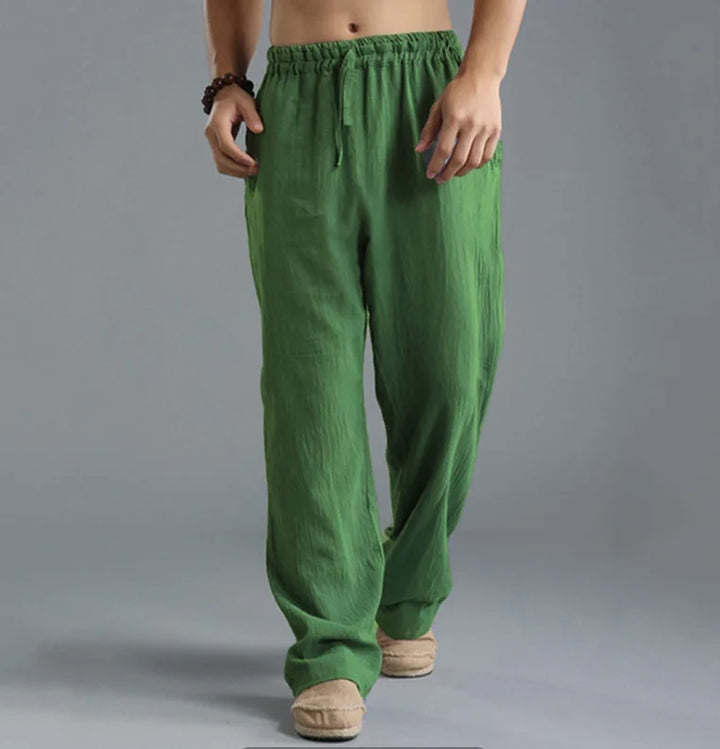 Men's Linen Casual Pants | Breathable Summer Comfort Fit