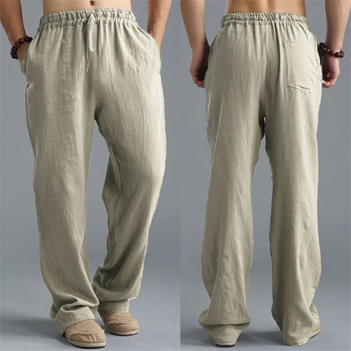 Men's Linen Casual Pants | Breathable Summer Comfort Fit