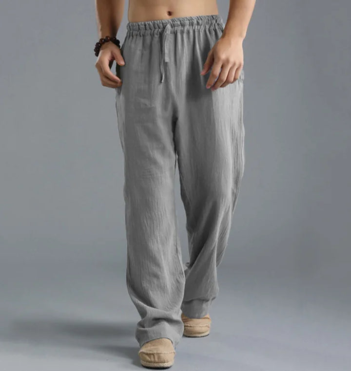 Men's Linen Casual Pants | Breathable Summer Comfort Fit
