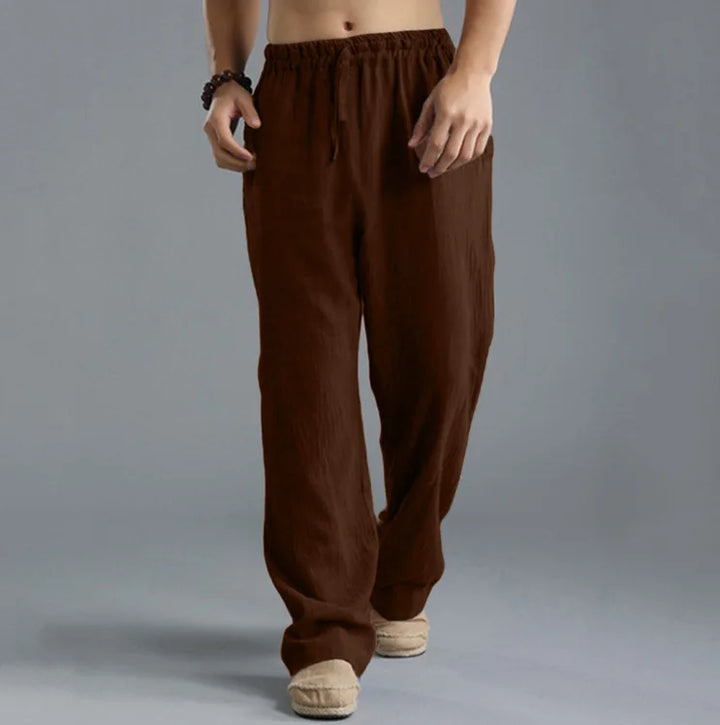 Men's Linen Casual Pants | Breathable Summer Comfort Fit