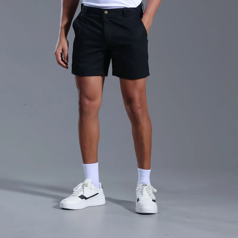 Men's Linen Cotton Blend Shorts | Lightweight Breathable Summer Essential