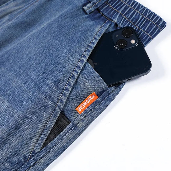 Men's Lyocell Denim Summer Jeans | Elegant Relaxed Everyday Fit 4