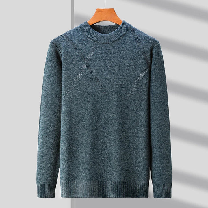Men's Merino Wool Blend Sweater | Lightweight Cozy Winter Essential 2