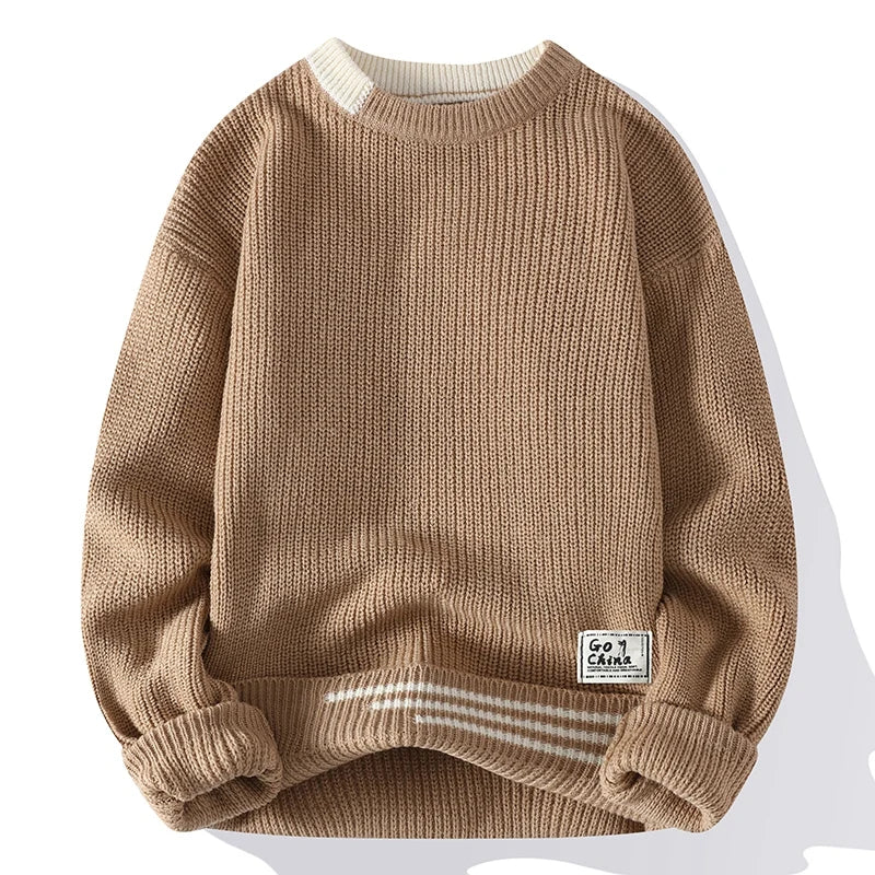 Men's Merino Wool Knit Sweater | Soft Touch Fall-Winter Essential 2