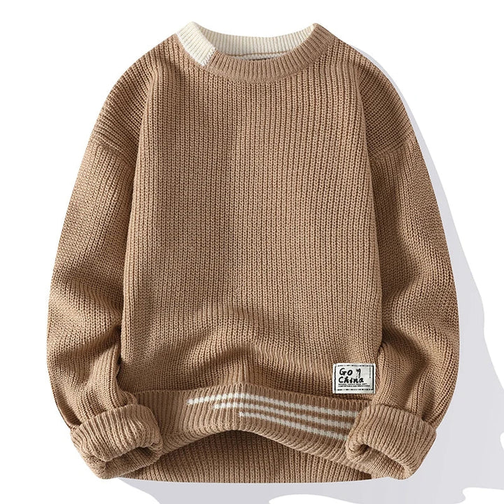 Men's Merino Wool Knit Sweater | Soft Touch Fall-Winter Essential 2
