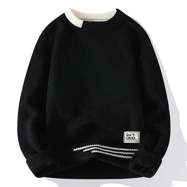 Men's Merino Wool Knit Sweater | Soft Touch Fall-Winter Essential 3