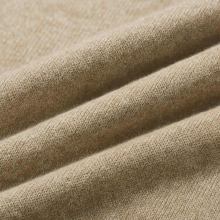 Men's Merino Wool Long Sleeve Polo Shirt | Tailored Soft Comfort Design 3