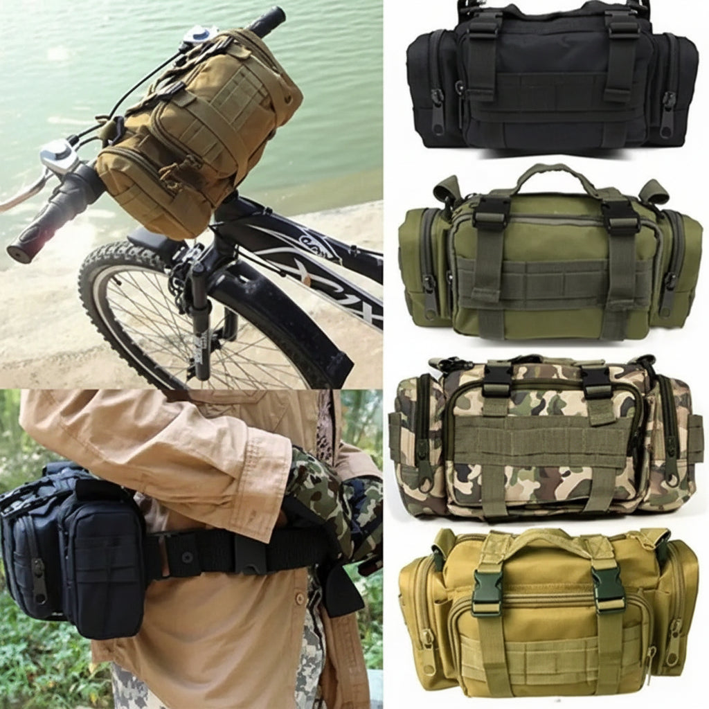 Men's Nylon Crossbody Bag | Durable Outdoor Adventure Essential | Versatile Travel Companion 1