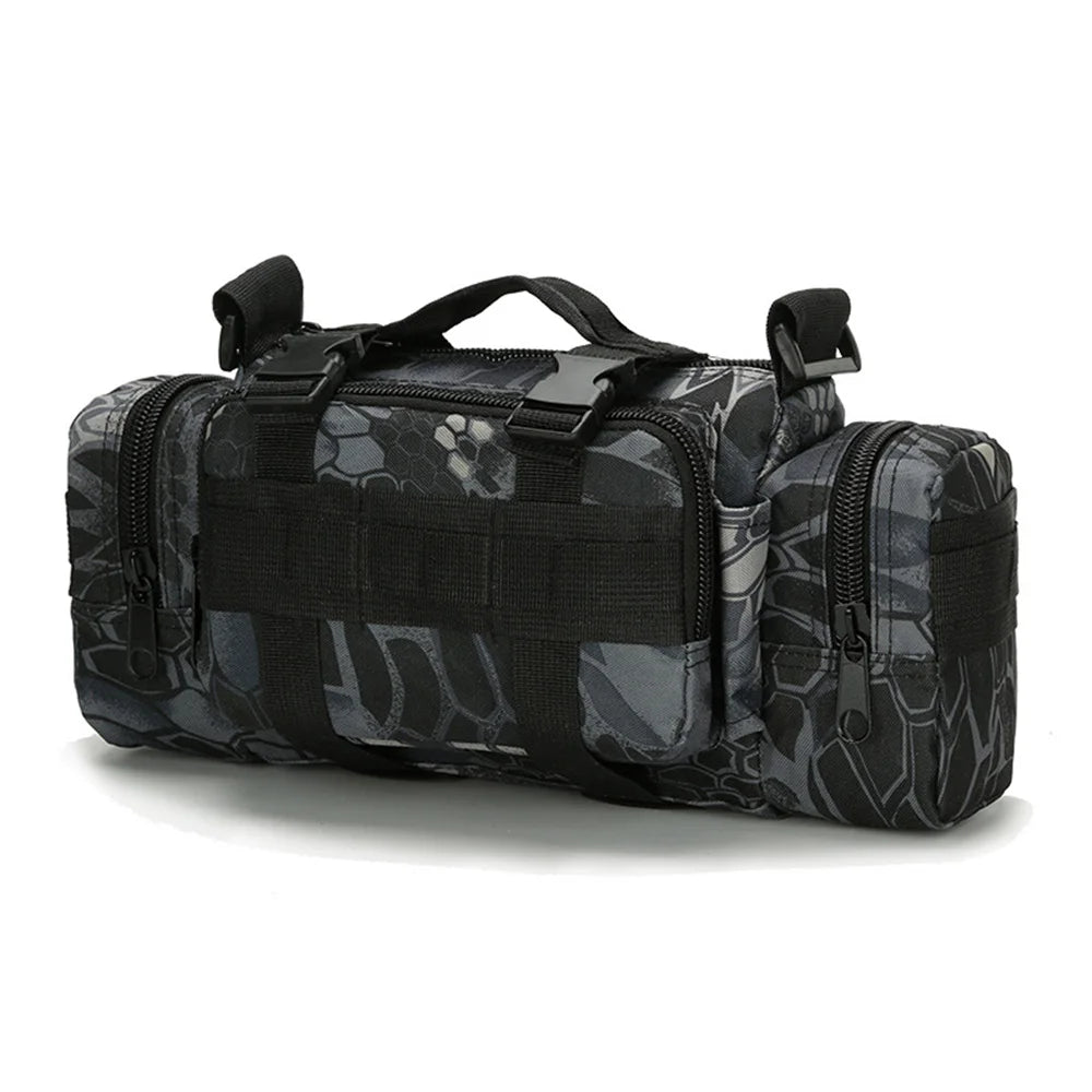 Men's Nylon Crossbody Bag | Durable Outdoor Adventure Essential | Versatile Travel Companion 14