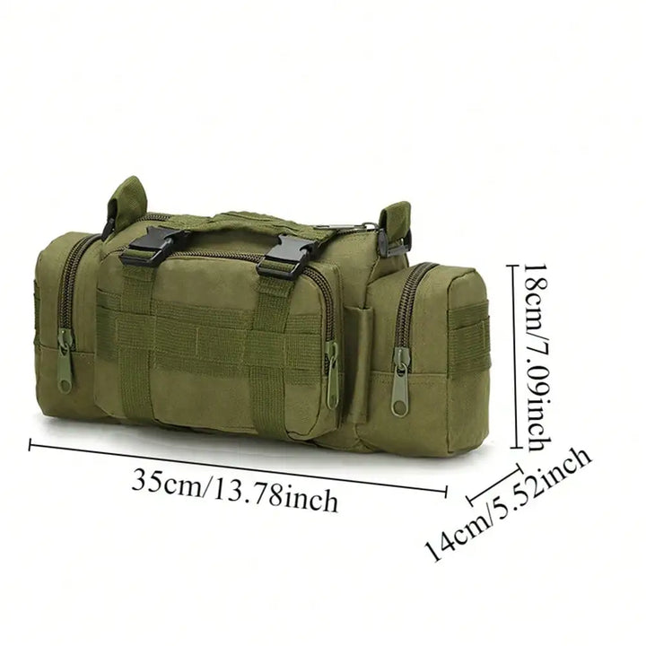 Men's Nylon Crossbody Bag | Durable Outdoor Adventure Essential | Versatile Travel Companion 2