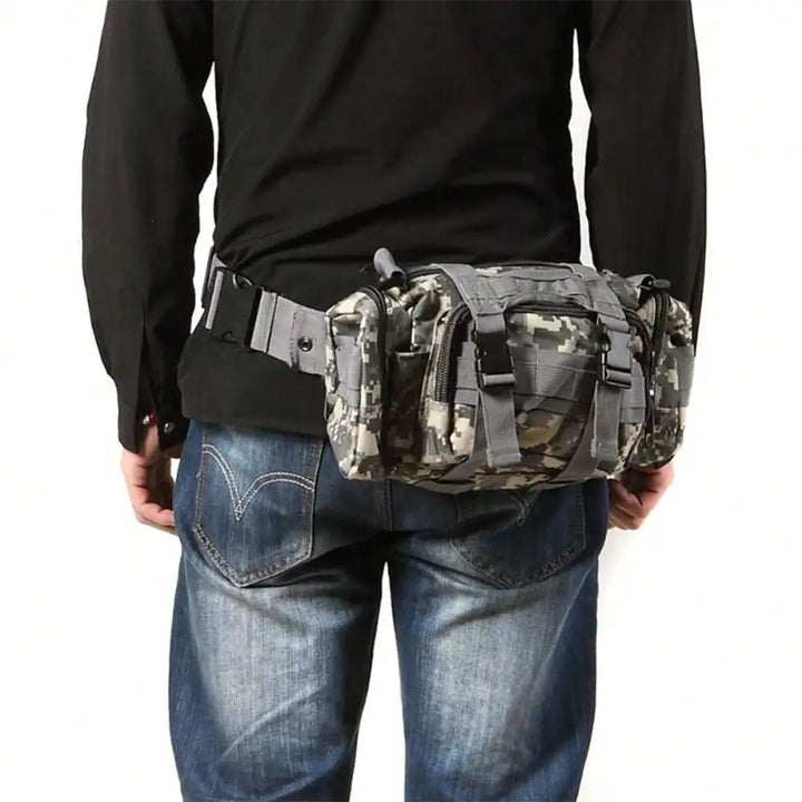 Men's Nylon Crossbody Bag | Durable Outdoor Adventure Essential | Versatile Travel Companion 5