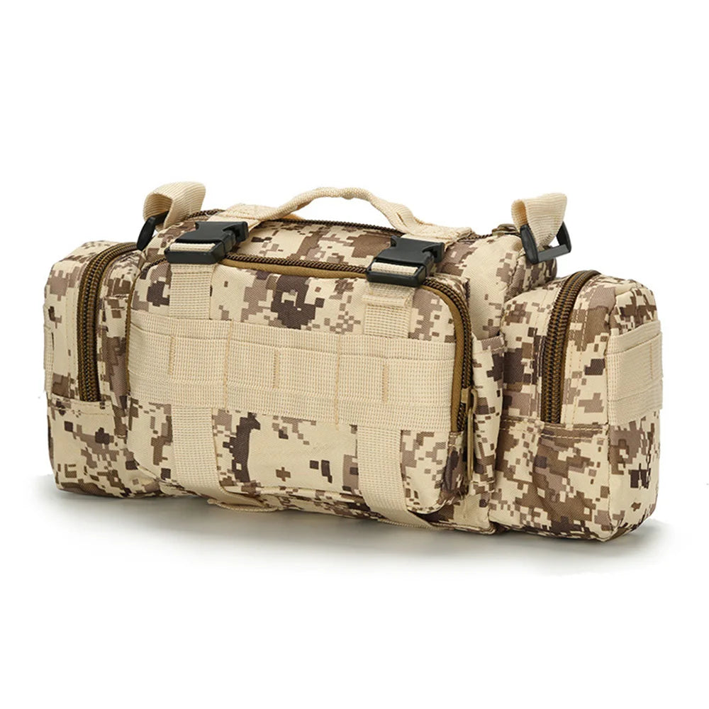 Men's Nylon Crossbody Bag | Durable Outdoor Adventure Essential | Versatile Travel Companion 8